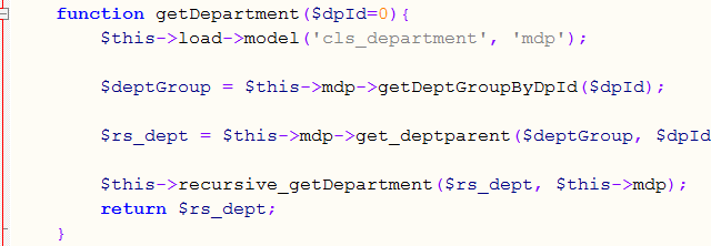 Recursive กับโครงสร้างหน่วยงานในระบบบุคลากร ตอนที่ 1 การค้นหาข้อมูลในฐานข้อมูลแบบวนซ้ำ